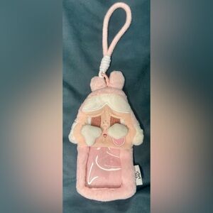 POPMART CryBaby Plush Card Holder Keychain